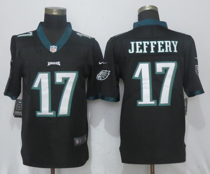 Men Philadelphia Eagles #17 Jeffery Black 2017 Vapor Untouchable NEW Nike Limited Playey NFL Jerseys->minnesota timberwolves->NBA Jersey